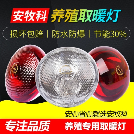 增溫器  保溫燈豬用養(yǎng)殖取暖燈防水防爆保溫燈泡小雞仔豬加熱保