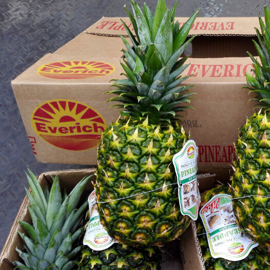 广州菲律宾（巴厘）菠萝 菲律宾凤梨 都乐EVERICH巴厘新鲜金钻菠萝3-4斤
