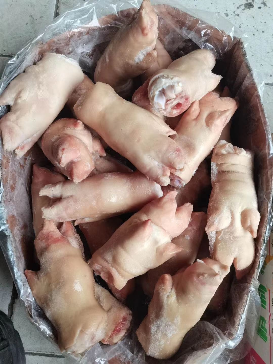 猪蹄 批发各种价位鲜冻猪脚  长期现货供应
