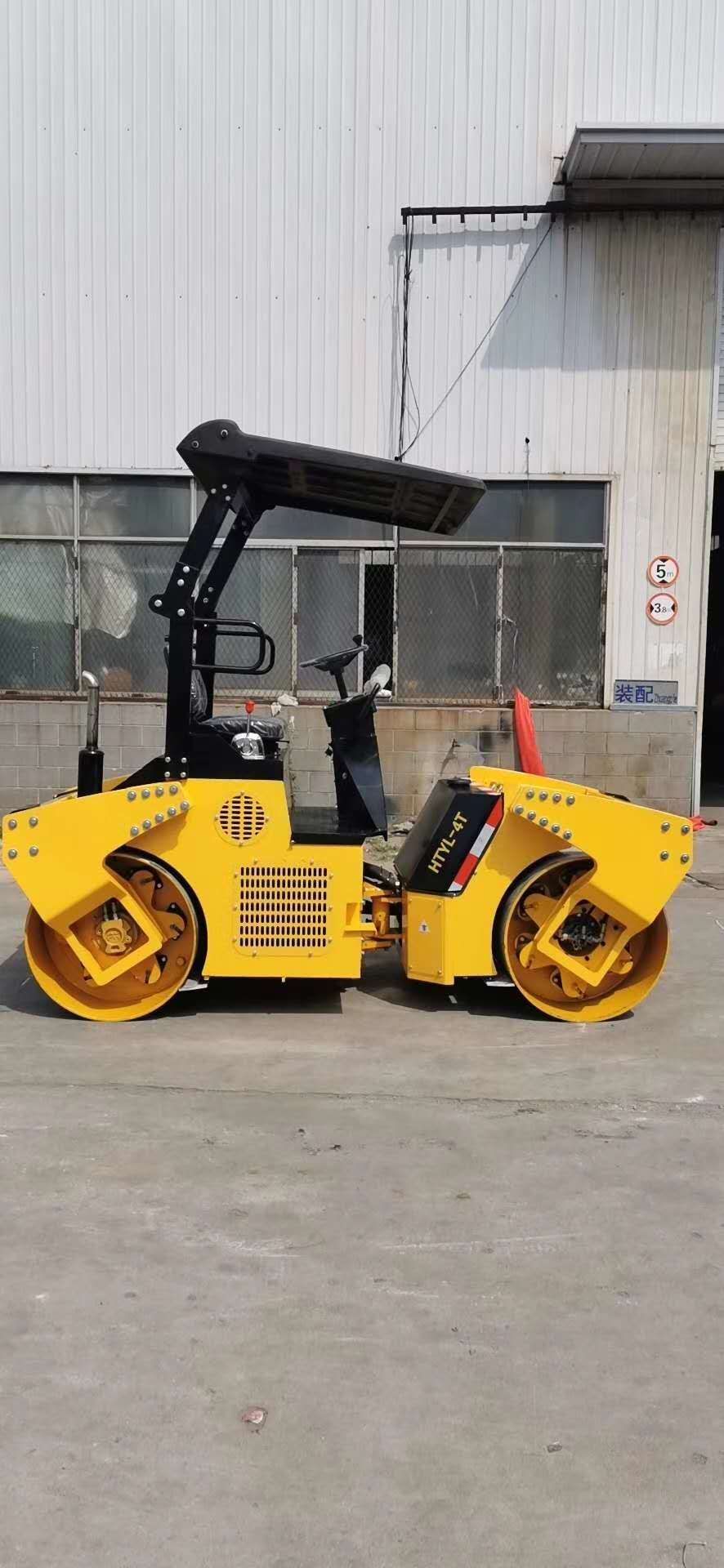 平地机  3吨全液压柴油小型压路机双驱双震机压实路面机械厂家直销