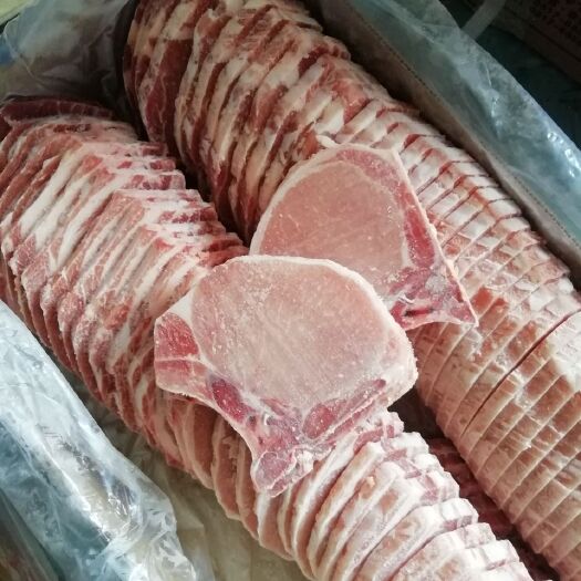 南京新鲜冷冻猪大排片猪肉切片生切肉片20斤江浙沪包邮
