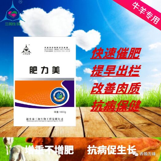 郑州混合型饲料添加剂  爆品【肥力美】牛羊催肥 调节肠道 拉大骨架，增加瘦肉率