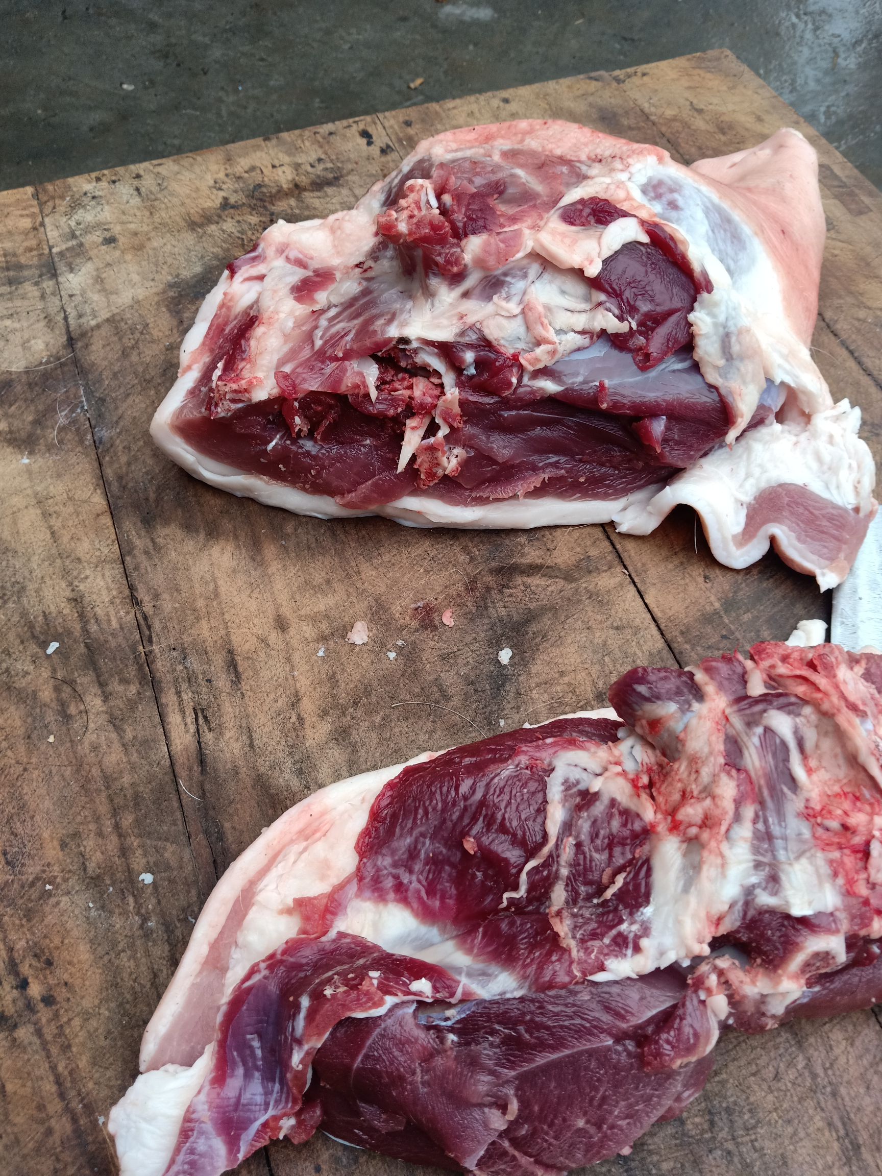 香猪肉 肉质好不好自己看