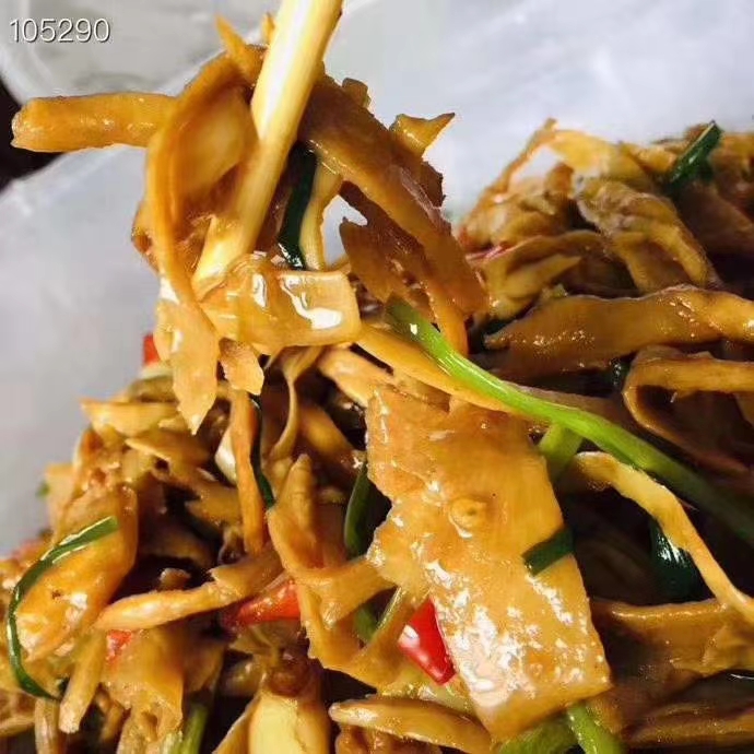云南普洱山苦筍，筍干