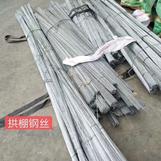 热镀锌钢丝 小拱棚支架，二膜拱棚架。水泥杆钢丝。