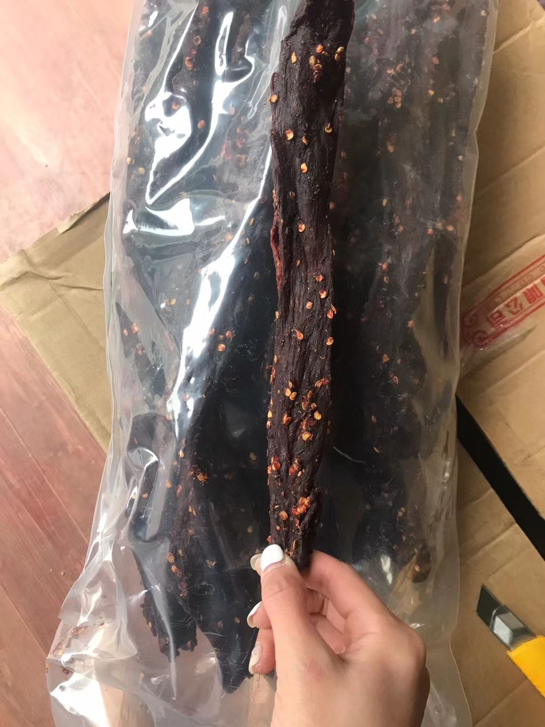 风干牛肉 风干鸭肉手撕牛肉麻辣五香两种口味一手货源