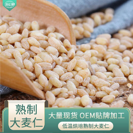 利辛县炒熟大麦仁 大麦仁 低温烘焙五谷杂粮 养生粉 代餐粉 原料