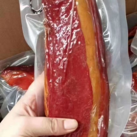 成都真空包装二刀腊肉四川特产烟熏后腿腊肉 农家风味五花肉二刀肉