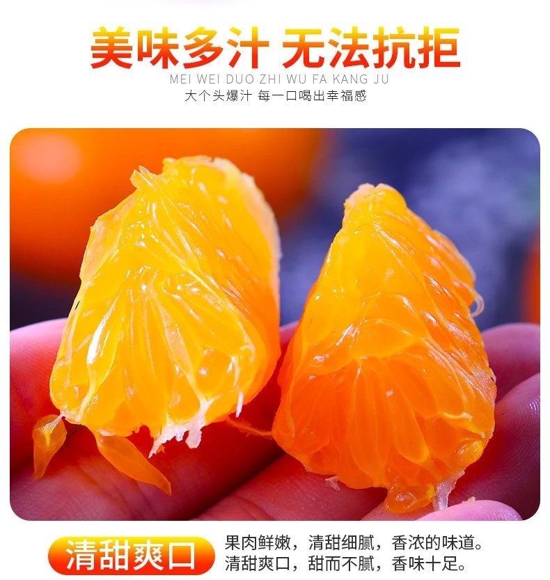全国包邮当季特级鲜果武鸣沃柑助农水果现摘现发精品果九斤