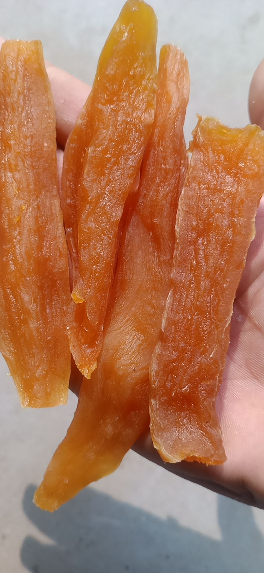  倒蒸地瓜干红薯干