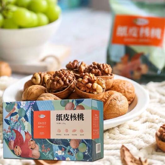 启东市薄皮核桃  核园记薄壳纸皮核桃