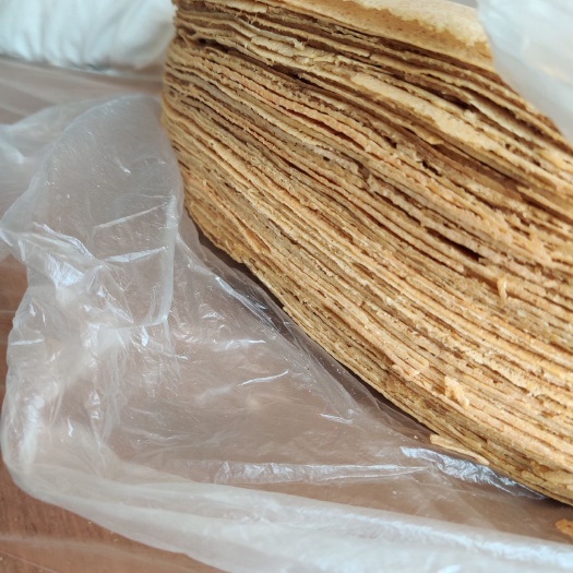 微山县山东煎饼 煎饼，石磨杂粮煎饼。剂面粉，真正粗粮。