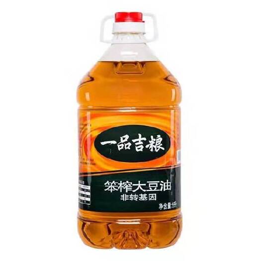 笨榨豆油 吉粮笨榨大豆油