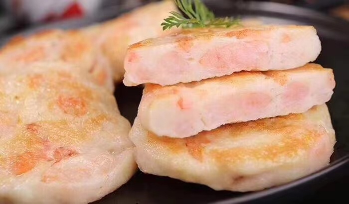 烟台 虾饼虾排半成品早餐速冻速食