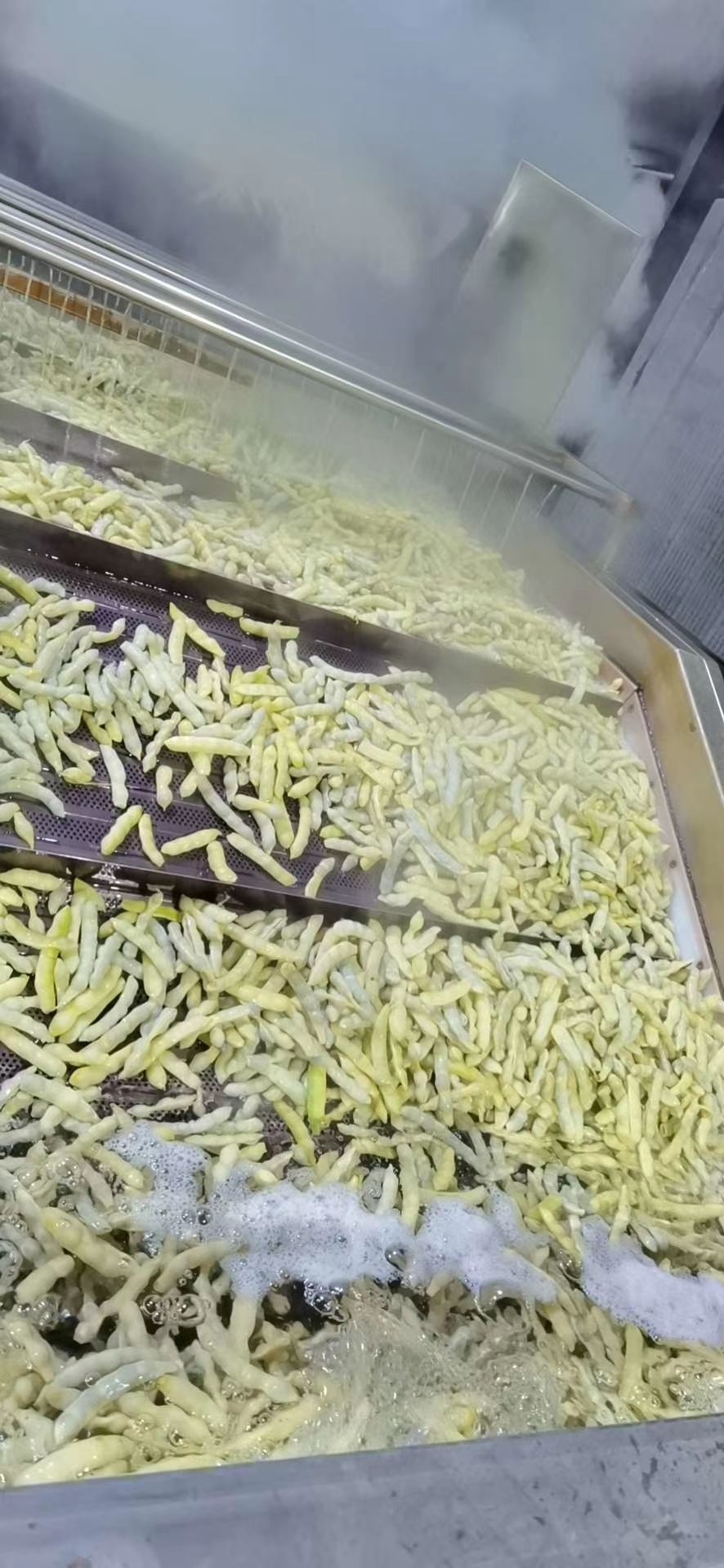 冻豆角  黑土地上的黄豆角