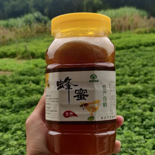 紫金县鸭脚木蜜  家里自己养殖的正宗冬季蜂蜜（2斤瓶
装）