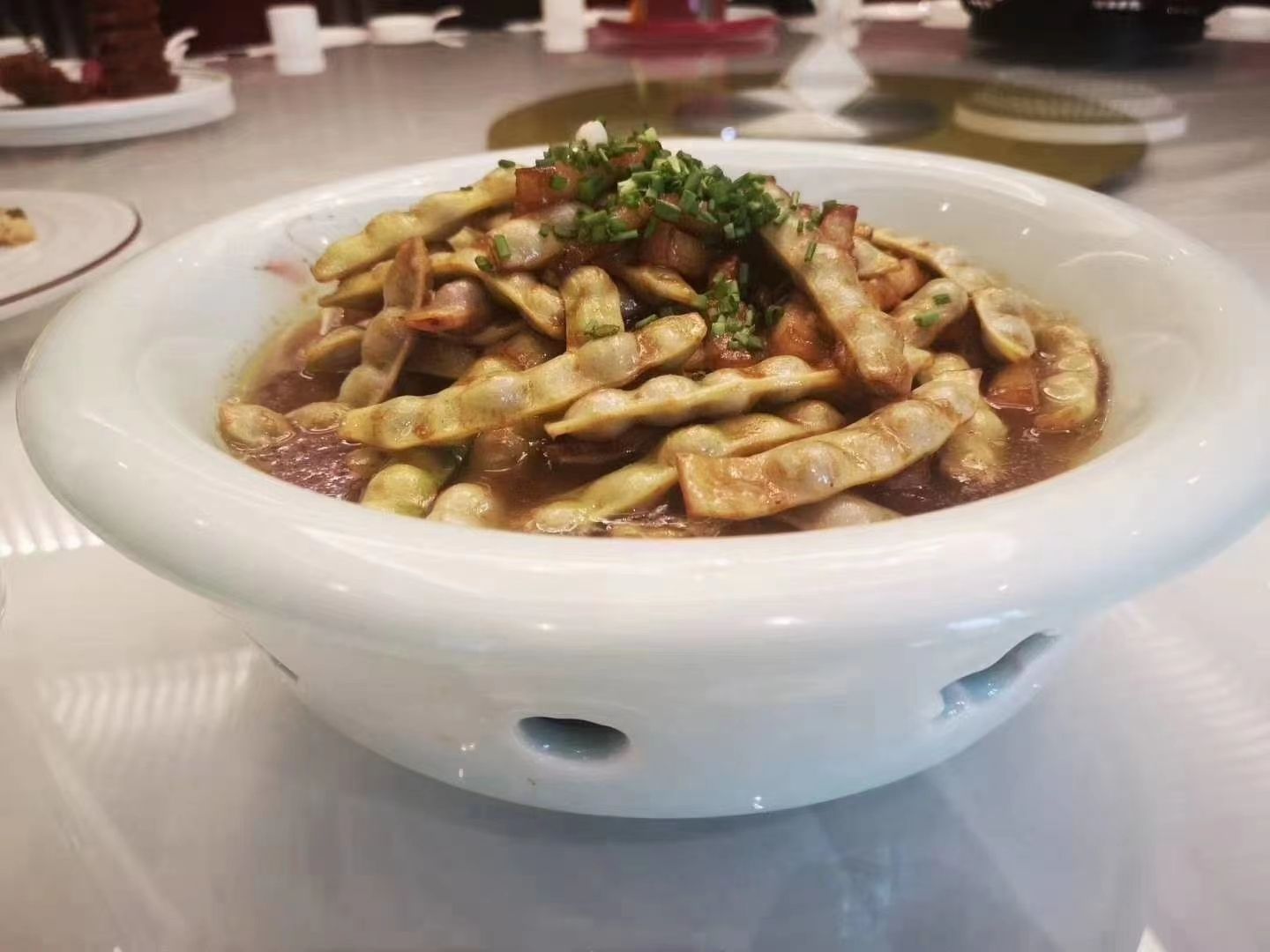 绥化冻豆角  黑土地上的黄豆角