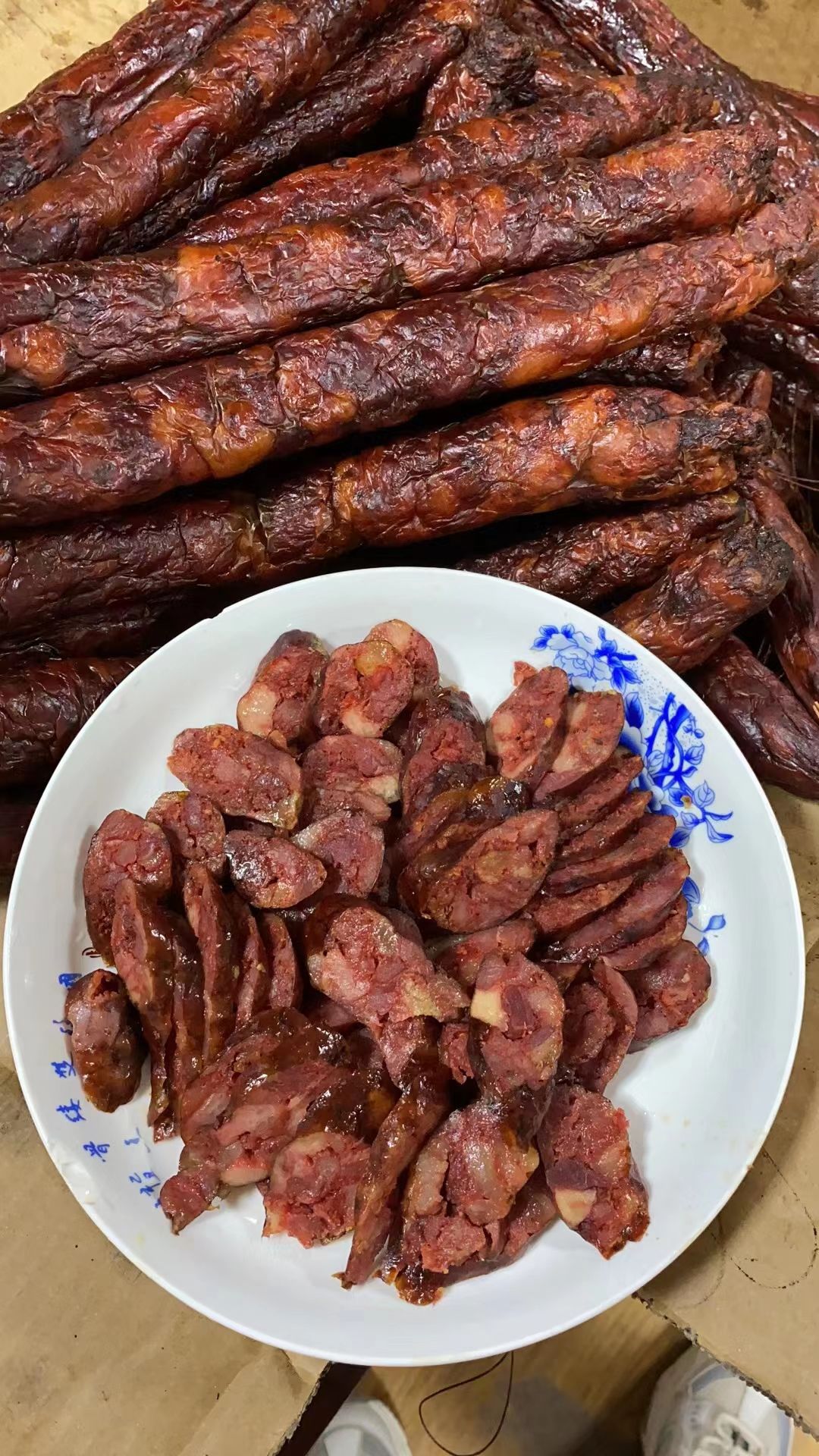 香肠/腊肠  川味广味麻辣五香香肠腊肠跑江湖地摊赶集菜市热卖年货一手货源