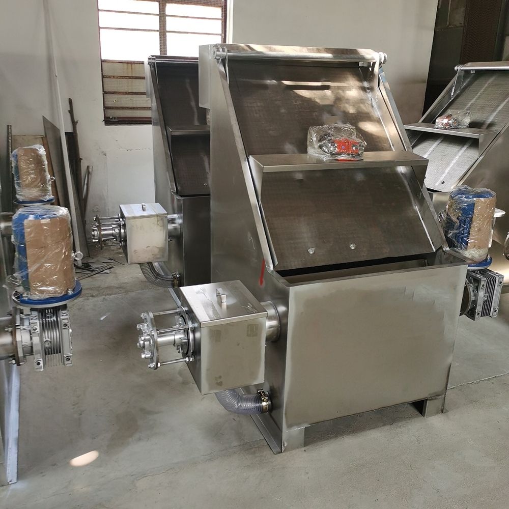 粪便干湿分离机  斜筛固液分离机不锈钢分离机干湿分离机