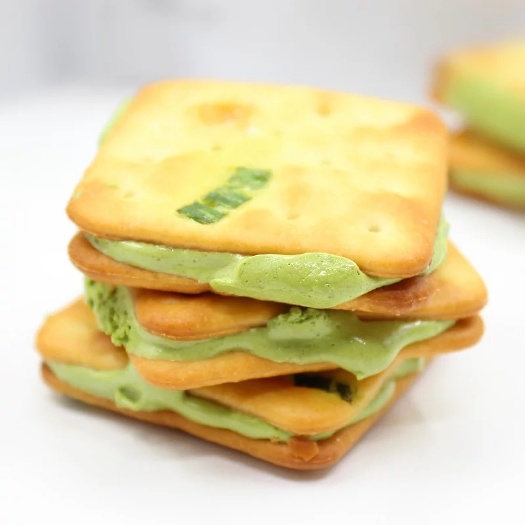 东莞市饼干类 牛轧饼一包12片，原味，抹茶，蔓越莓三种口味可选