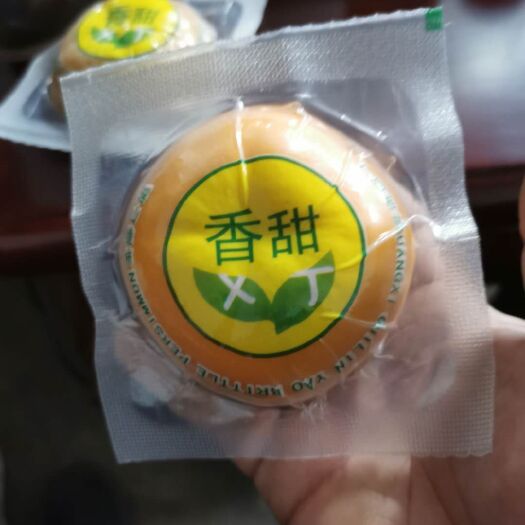 广西甜脆柿子出口越南泰国外贸柿子单果真空精品包装脆柿子