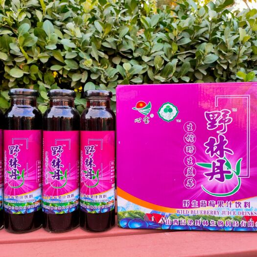 方山县 【蓝莓汁】好喝的蓝莓果汁饮料 清爽可口300ml×15瓶
