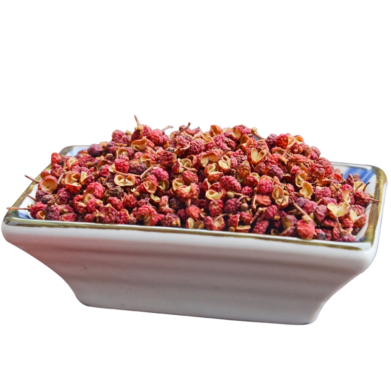 大红袍花椒  香麻陕西韩城大红袍新花椒500g一级食用花椒粒特级红干花椒调