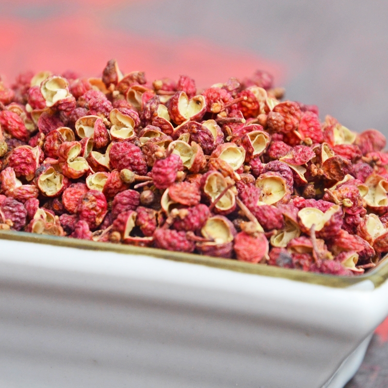 大红袍花椒  香麻陕西韩城大红袍新花椒500g一级食用花椒粒特级红干花椒调