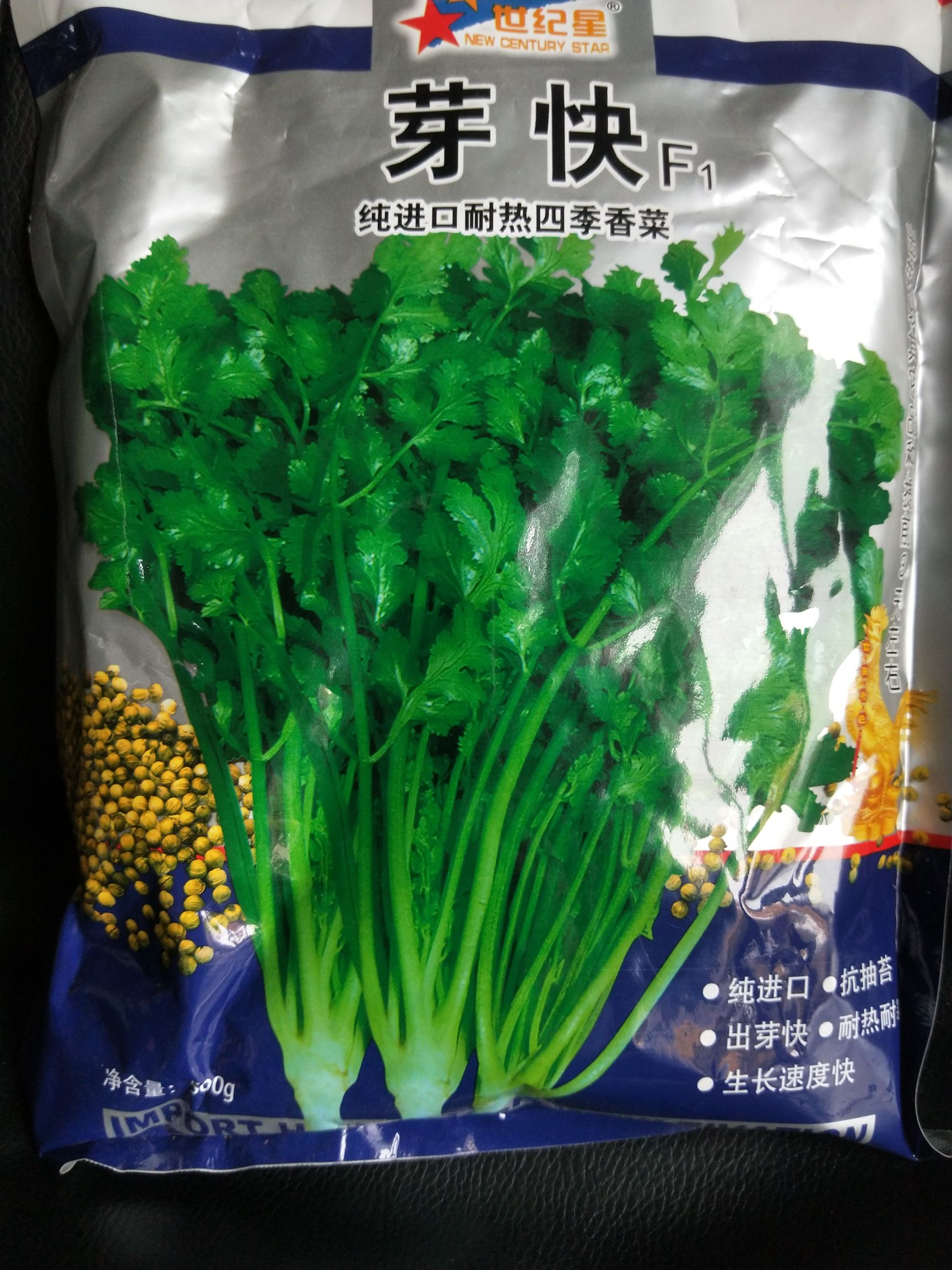 夏邑县香菜种子  该品种，耐热，耐寒，耐旱，抗重茬，抗病虫害