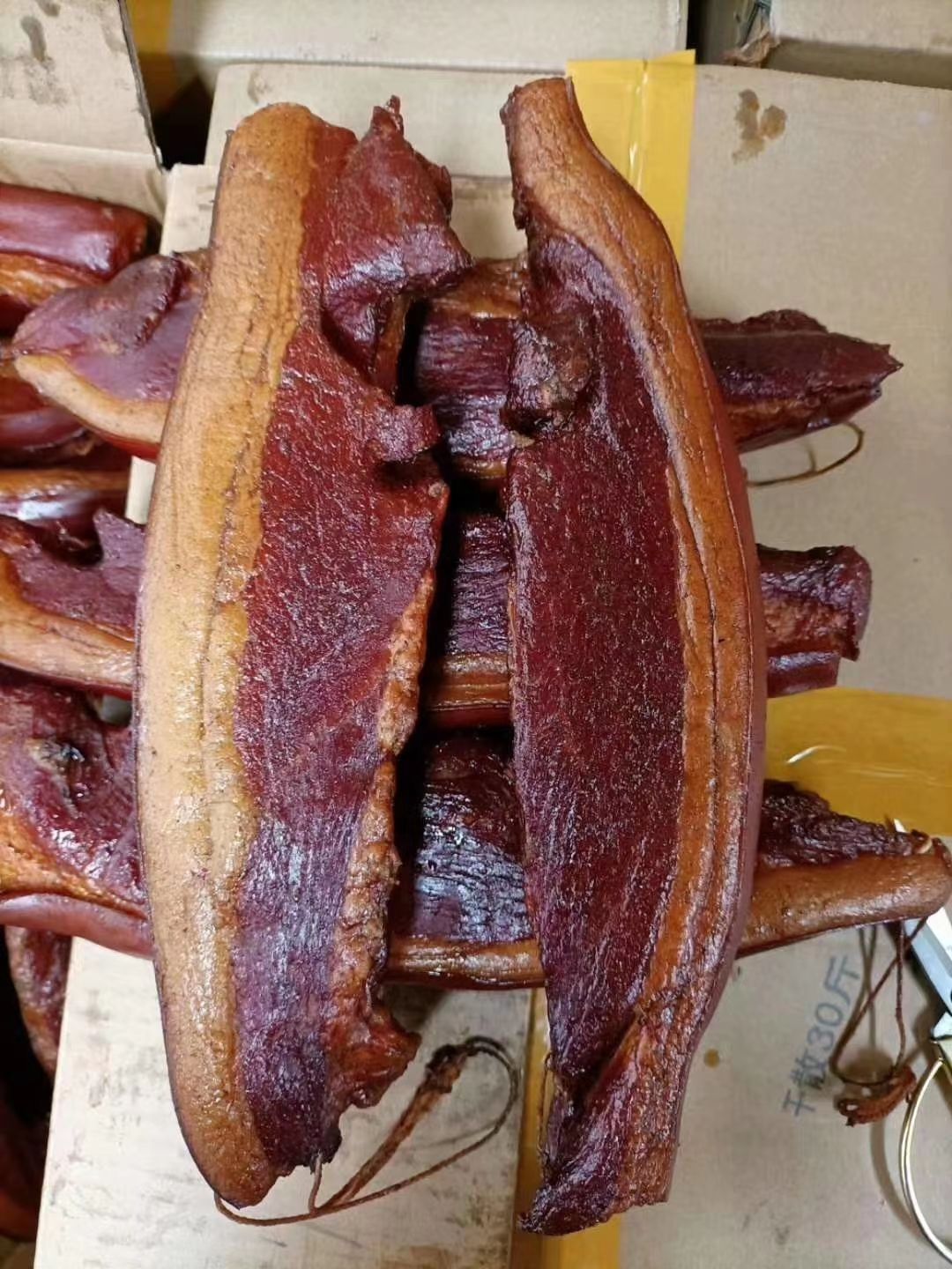 腊肉二刀肉 好质量纯干二刀腊肉 四川特产 农家土猪肉 味道好