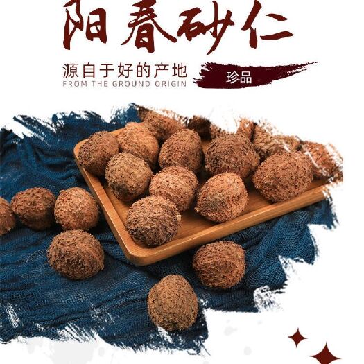 亳州 广东阳春砂仁正品阳春特产春砂仁 生晒砂仁 养胃正宗春沙