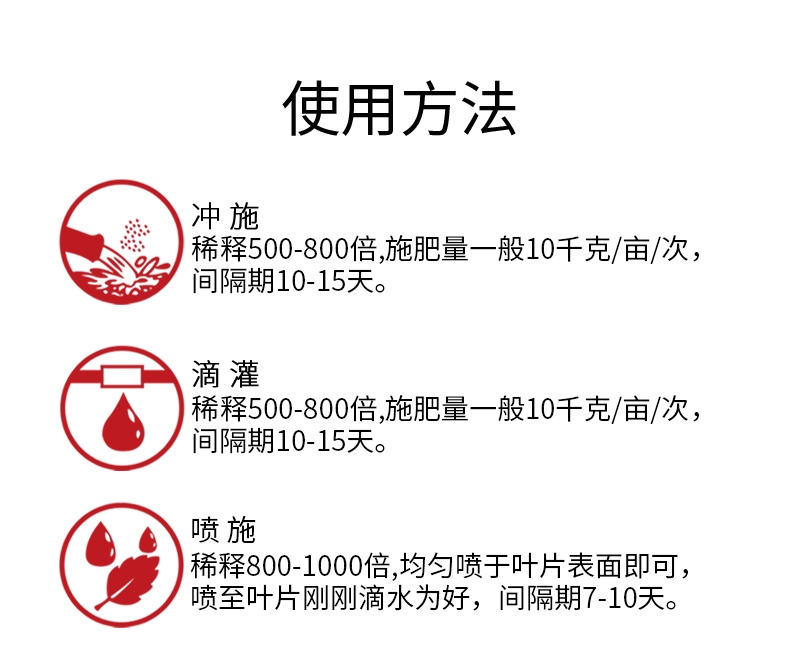 着色增甜科莱茵腐植酸叶面冲施肥水溶肥料蔬菜瓜果着色增甜