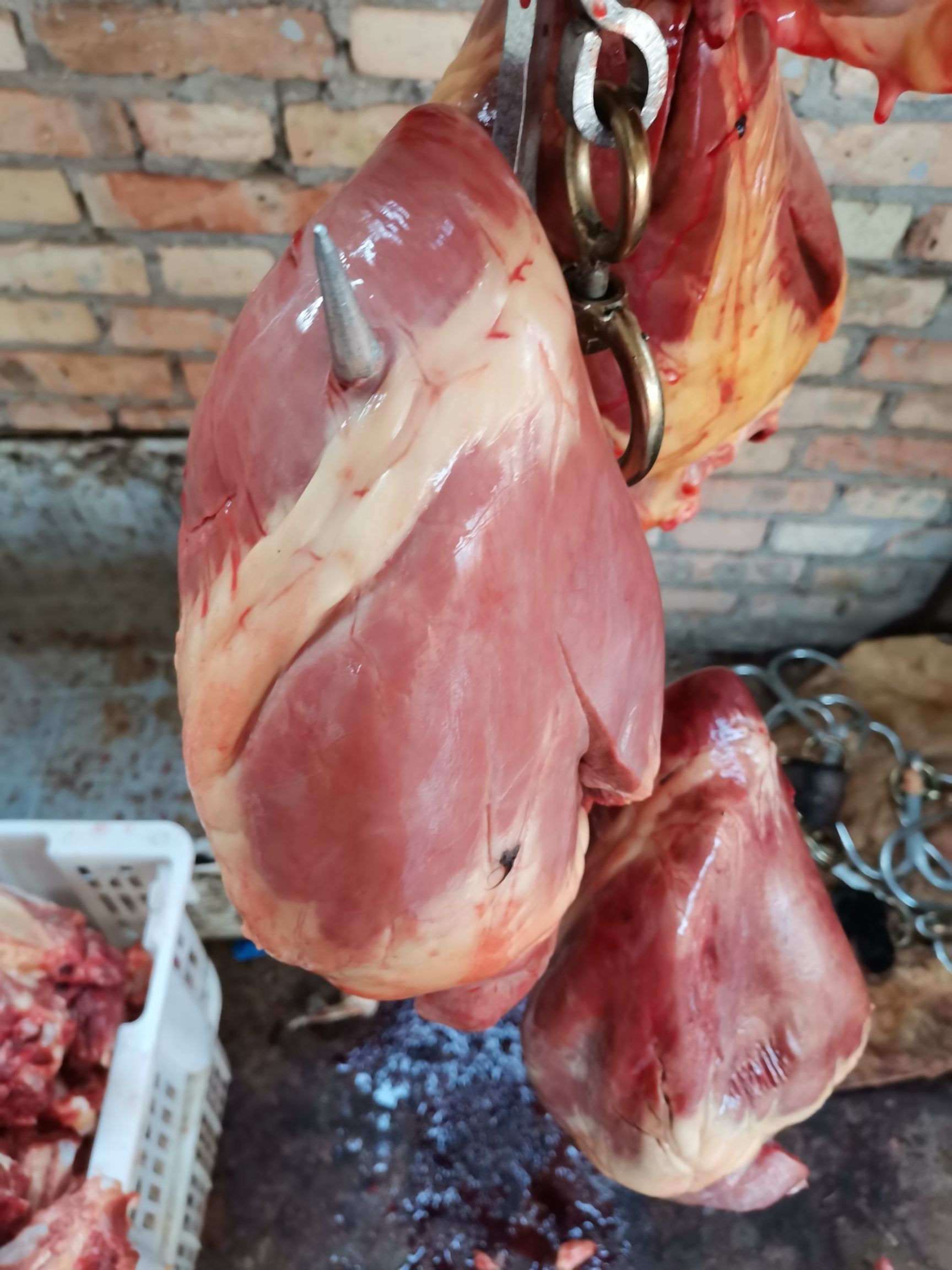  新鲜驴心新鲜现宰干净颜色鲜质量好