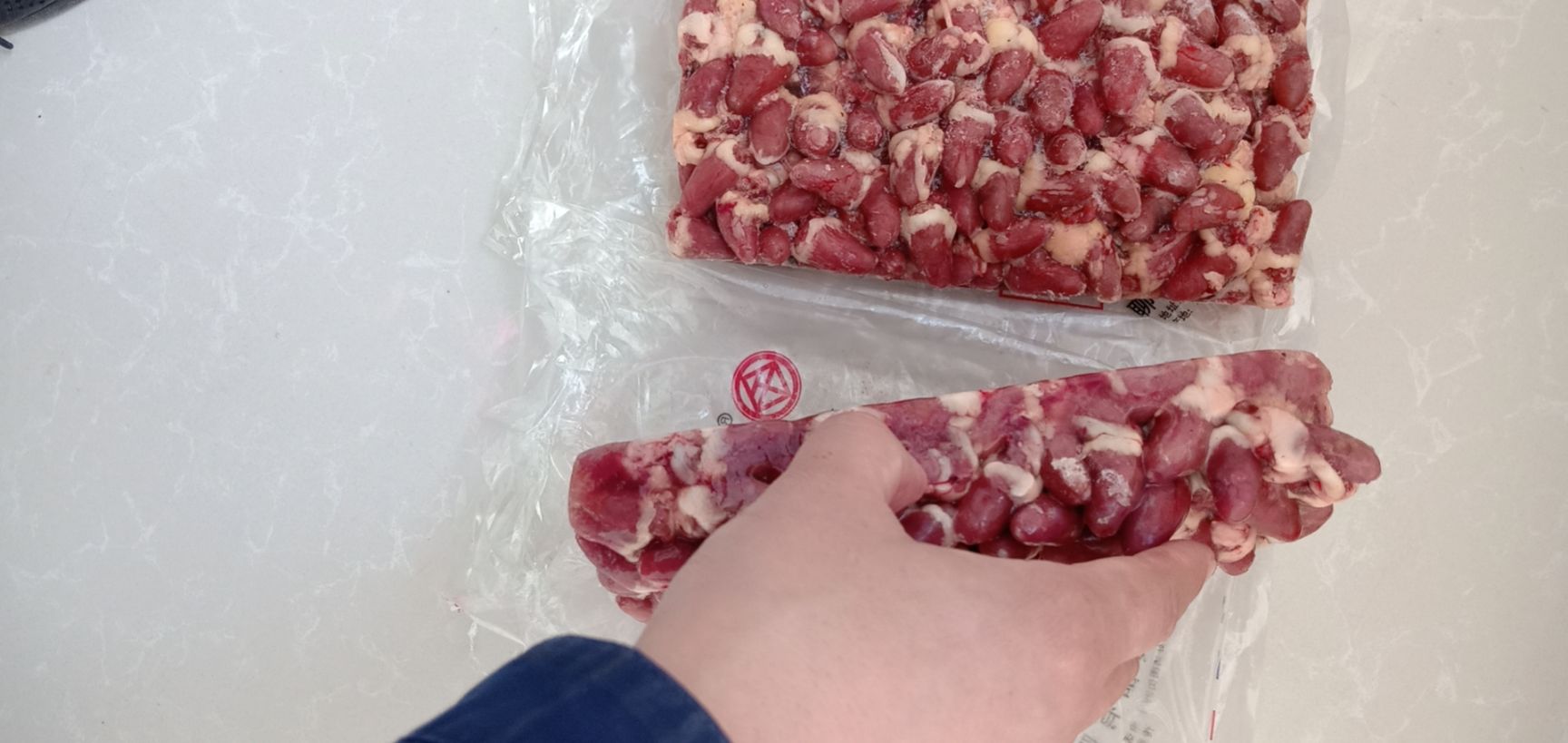 鸡杂  精品装鸡心   鲜鸡心   三黄鸡鸡心  纯干无水