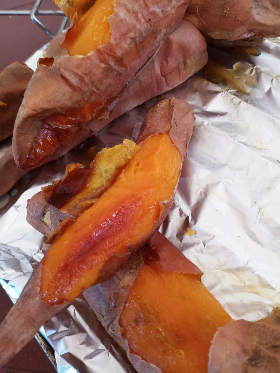 蜜薯蜜薯25糖心流油，软糯香甜，红皮红心，品质保证，长期合作