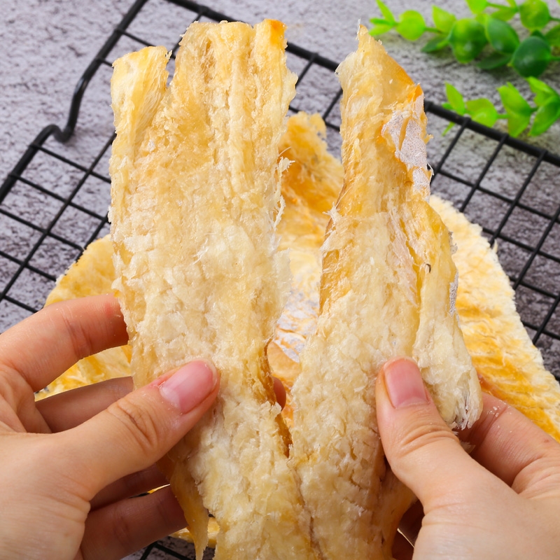深海鳕鱼片碳烤手撕海味零食鱼干即食鱼排海味休闲零食散