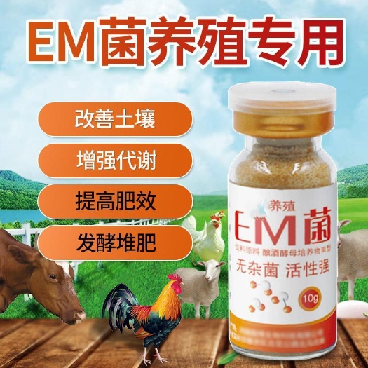 广州养殖EM菌液  em菌养殖菌种 豆渣秸秆发酵剂 鱼虾EM菌 粪便发
