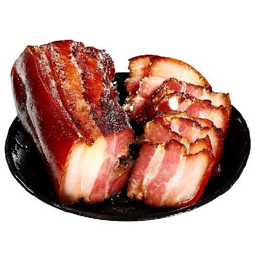 龙山县湖南腊肉 湖南特产农家自制烟熏五花肉麻辣腊肉