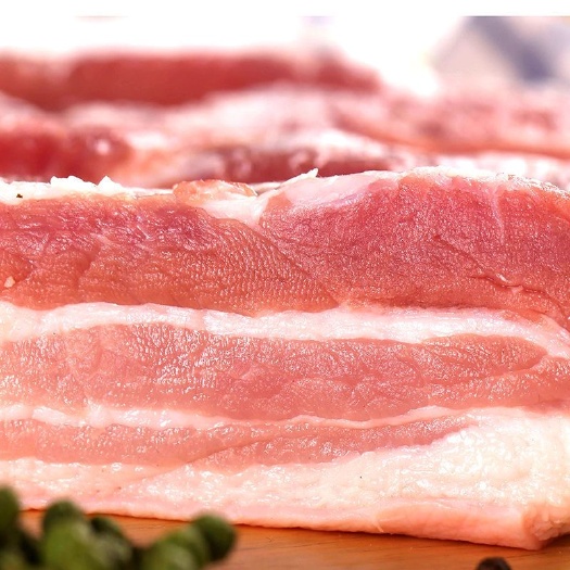 原切五花肉条新鲜速冻带皮五花肉条原切猪肉条农家散养土猪肉