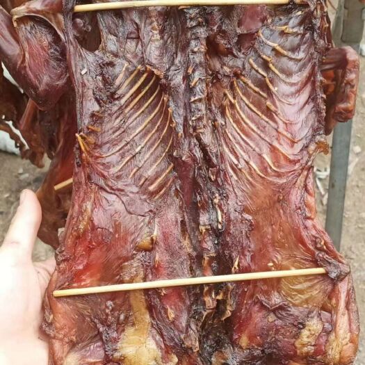 灌阳县烟熏兔子 腊兔子 干兔子 桂林特产 腊味