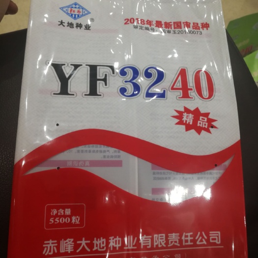 赤峰YF3240玉米种子  双国审，YF3240