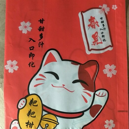 眉山平口袋  不知火丑橘包装袋 耙耙柑春见彩袋 柑橘 二次包装换袋