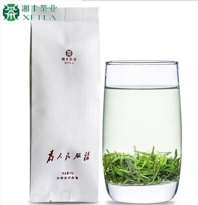 长沙县 50g湘丰为人民服务毛尖绿茶