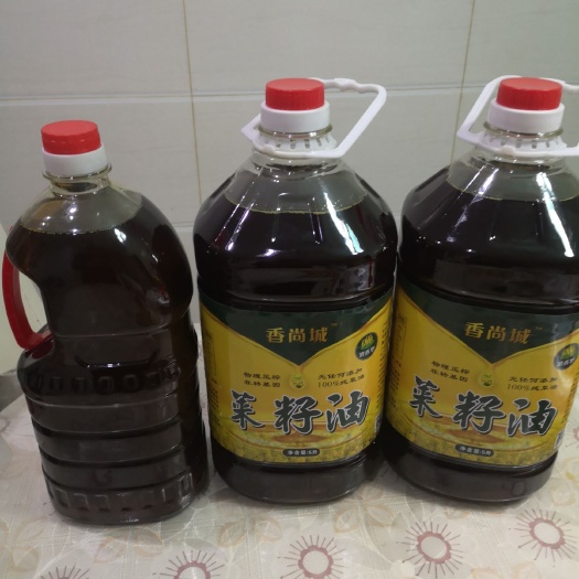涟水县非转基因菜籽油 压榨纯榨油，