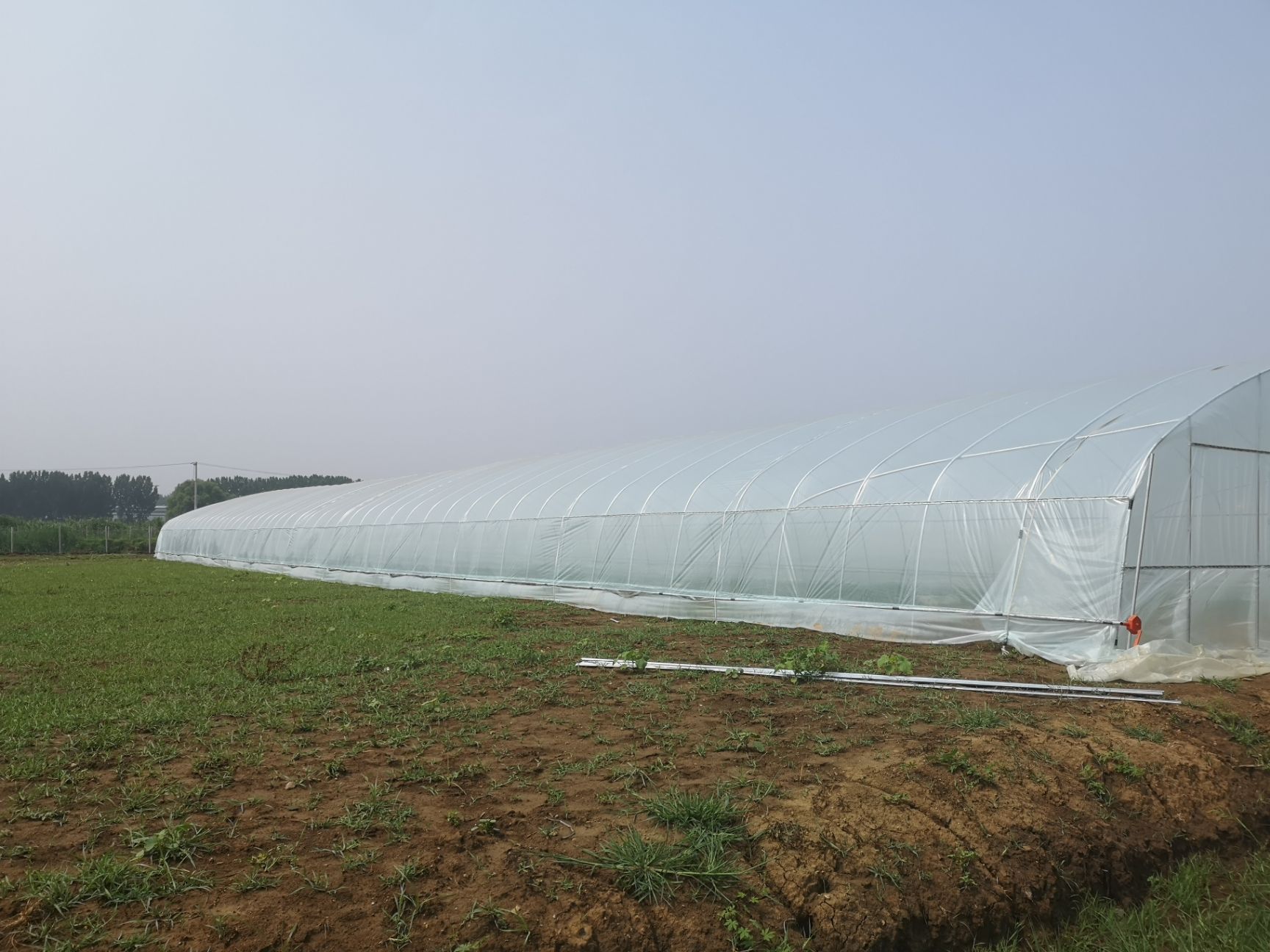 蔬菜大棚 温室大棚骨架钢管定制蔬菜种植养殖养鸡简易农业连体连栋钢架配件