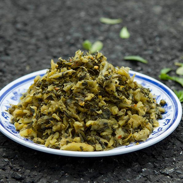 腌制雪菜 农家自制雪菜咸菜雪里蕻腌菜1/5斤下饭菜开味菜酸菜整箱雪里红