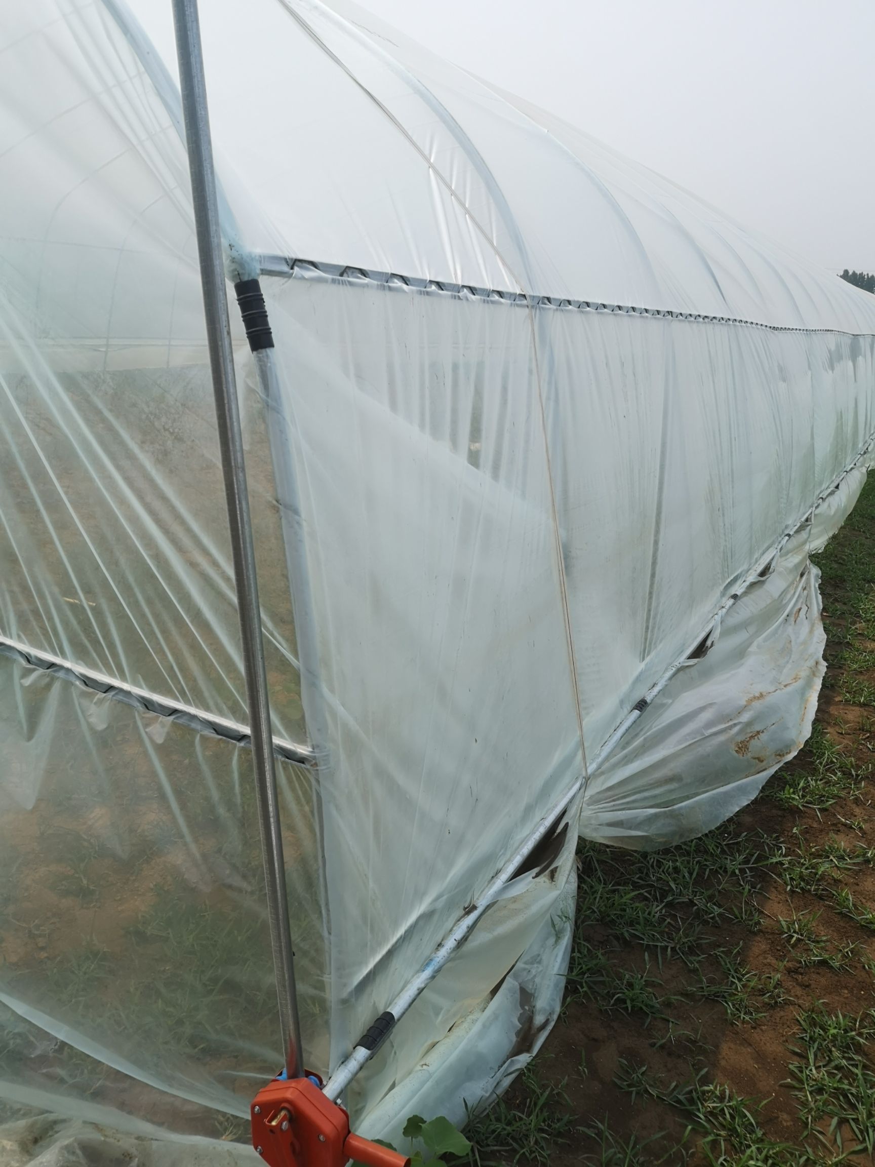 蔬菜大棚 温室大棚骨架钢管定制蔬菜种植养殖养鸡简易农业连体连栋钢架配件