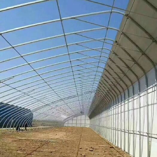 灌云县暖棚 一面坡大棚 反季节蔬菜大棚  半坡温室棚