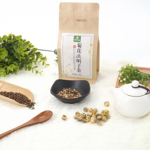 南阳 菊花枸杞决明子茶金银花护降肝养清熬夜肝火养生茶花茶