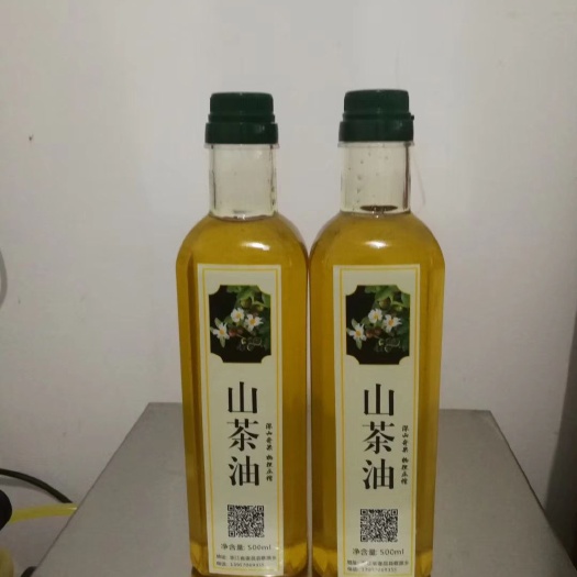 遂昌县压榨山茶油  深农山茶油